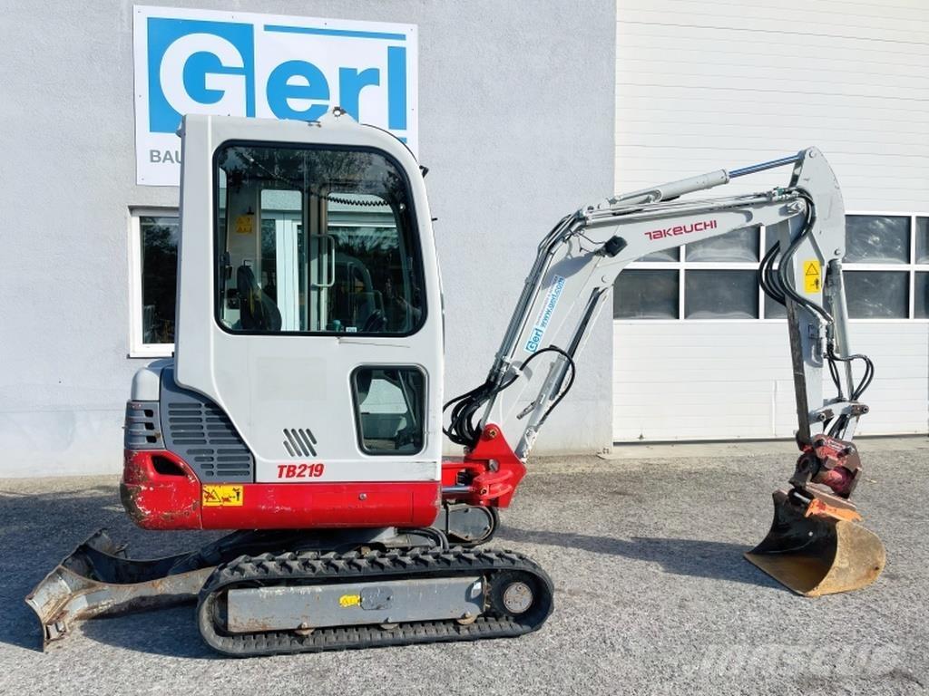 Takeuchi TB219 Mini excavadoras < 7t