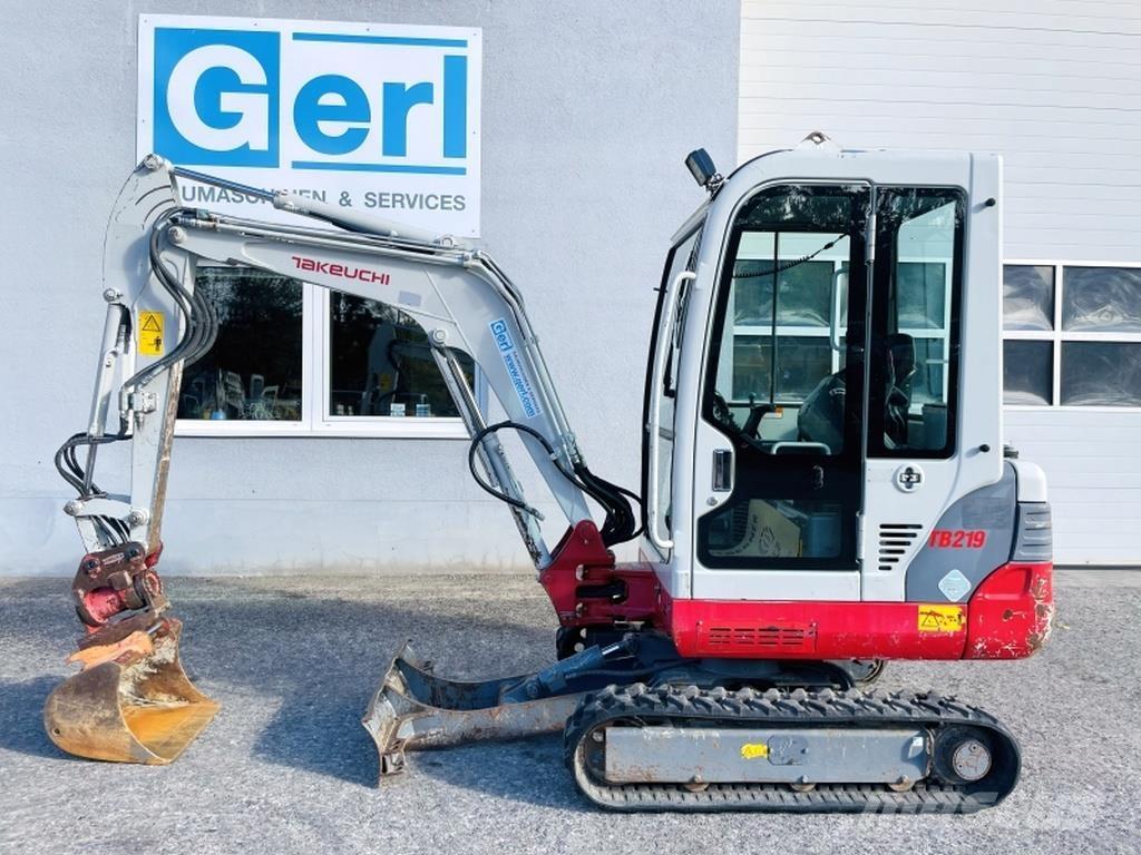 Takeuchi TB219 Mini excavadoras < 7t