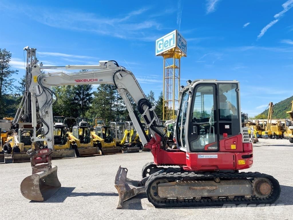 Takeuchi TB280FR Mini excavadoras < 7t