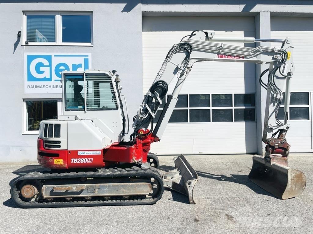 Takeuchi TB280FR Mini excavadoras < 7t