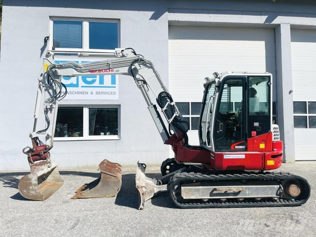 Takeuchi TB280FR Mini excavadoras < 7t