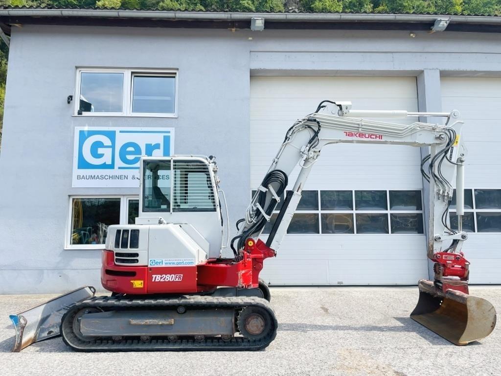 Takeuchi TB280FR Mini excavadoras < 7t