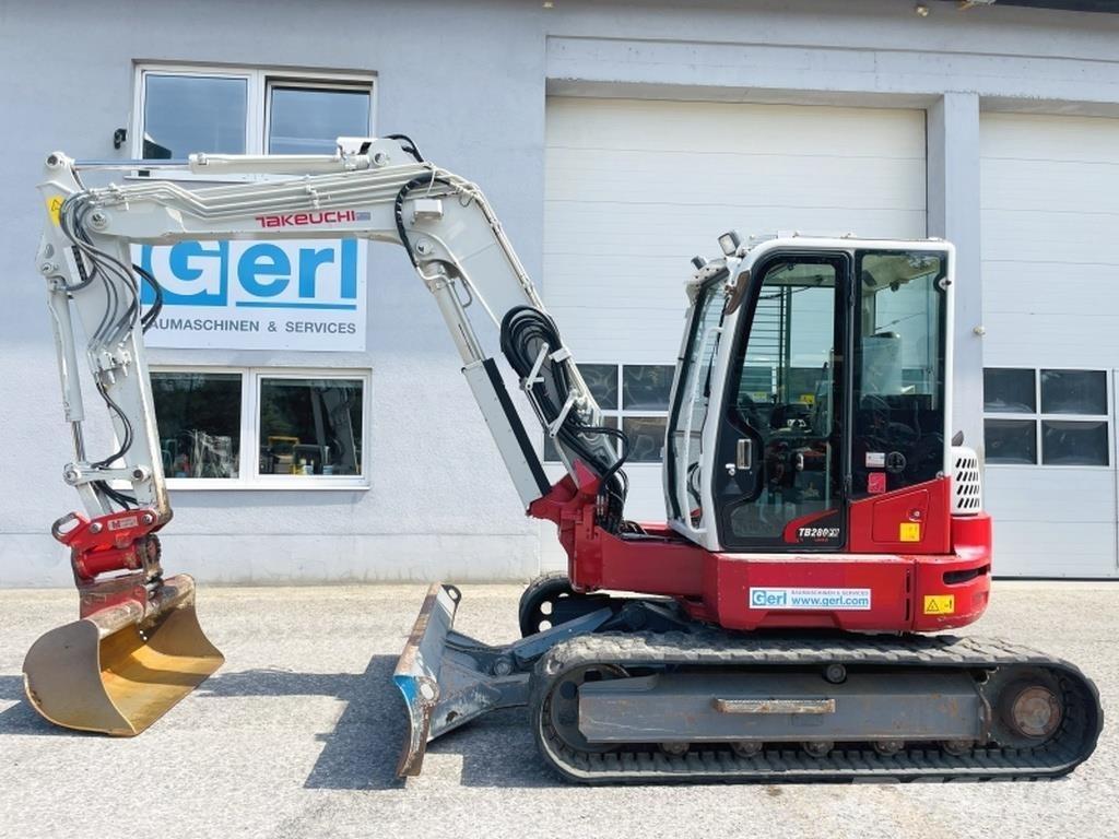 Takeuchi TB280FR Mini excavadoras < 7t