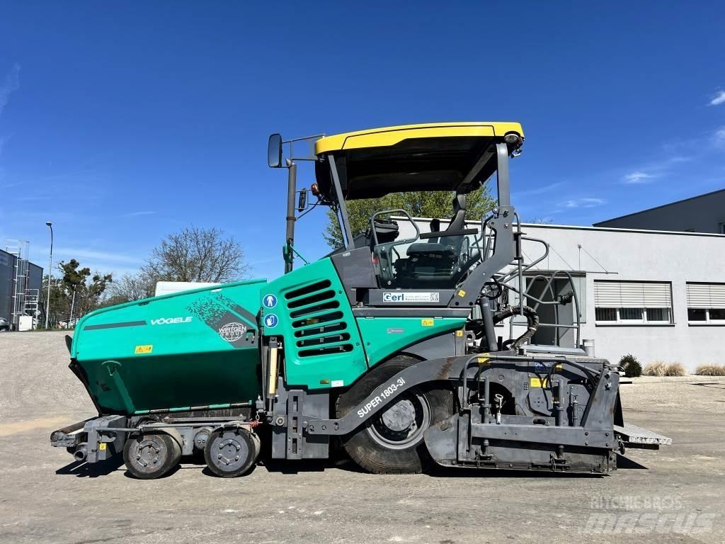 Vögele Super 1803-3i Asfaltadoras