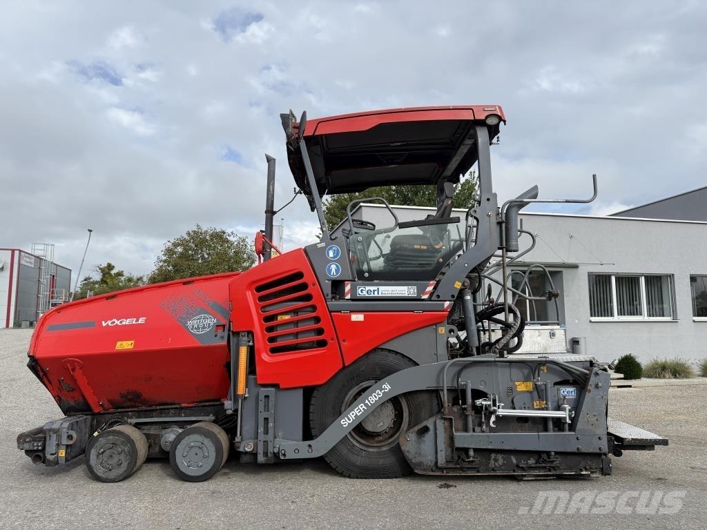 Vögele Super 1803-3i Asfaltadoras