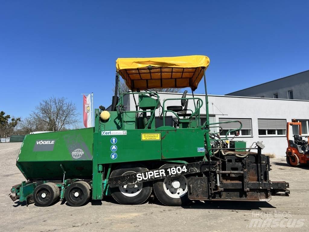 Vögele Super 1804 Asfaltadoras