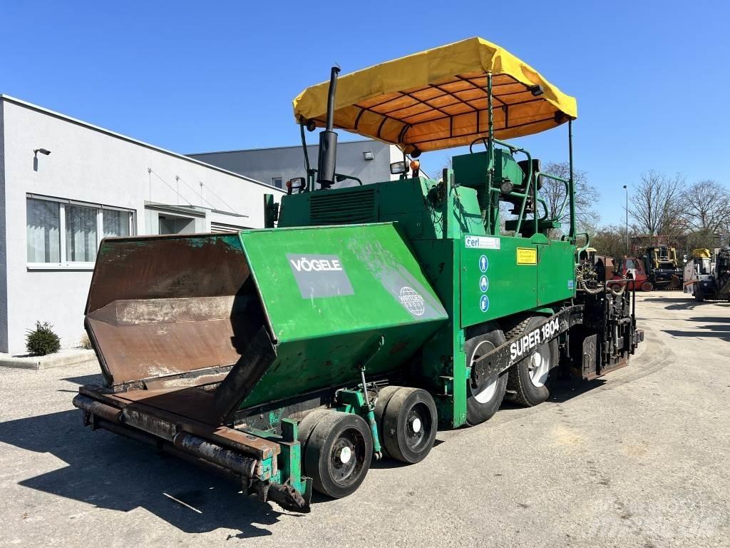 Vögele Super 1804 Asfaltadoras