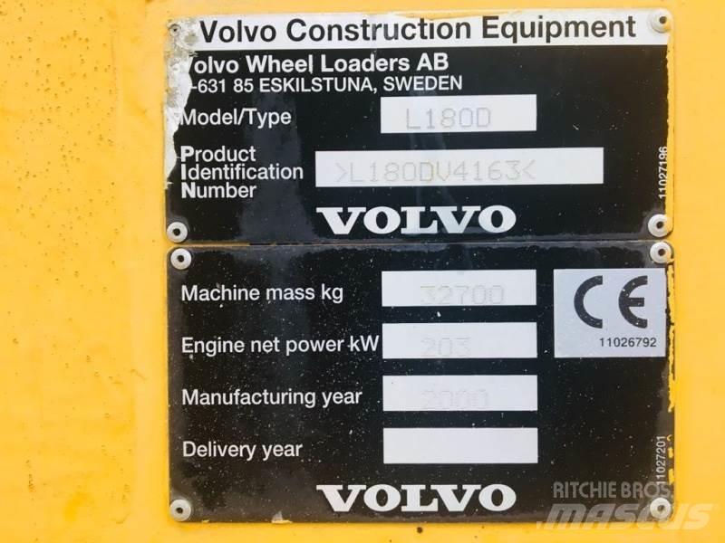 Volvo L 180 D HL Cargadoras sobre ruedas