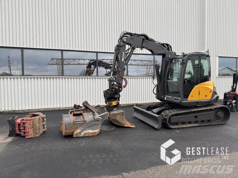 Mecalac 8 MCR Mini excavadoras < 7t