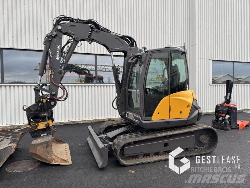 Mecalac 8 MCR Mini excavadoras < 7t