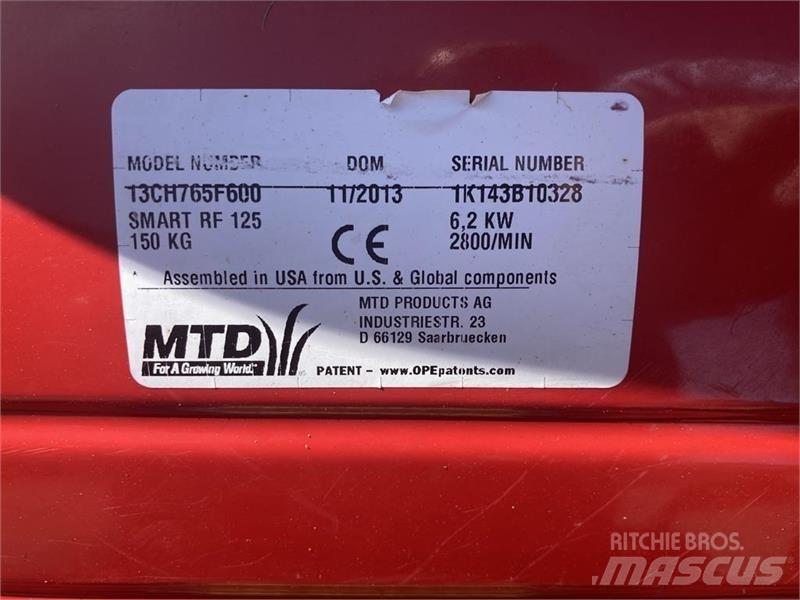 MTD RF 125 Tractores compactos