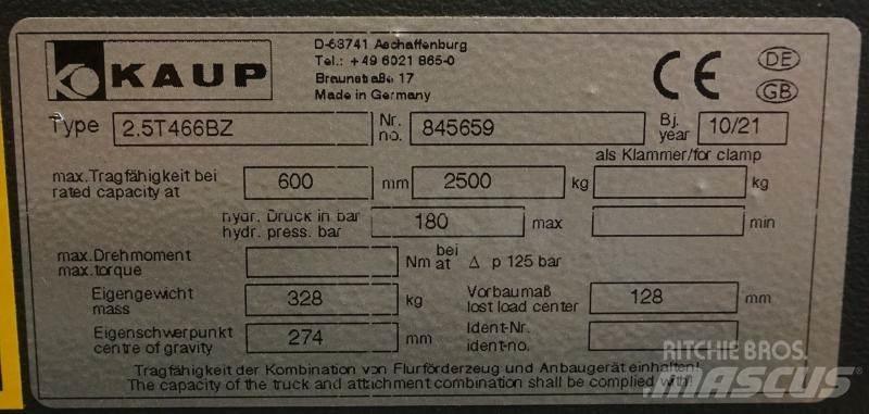 Kaup 2,5T466BZ Otros componentes