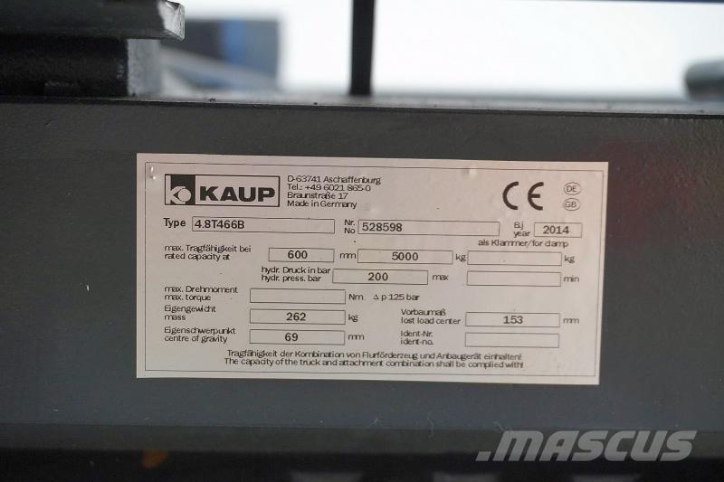 Kaup 4,8T 466B Otros componentes