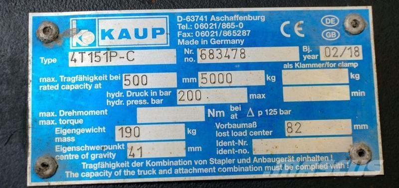 Kaup 4T151P-C Otros componentes