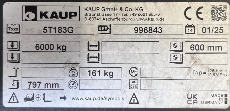 Kaup 5T183G Otros componentes
