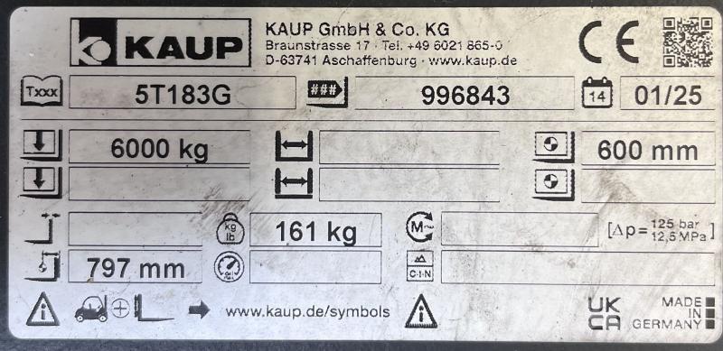 Kaup 5T183G Otros componentes