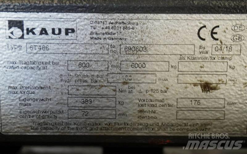 Kaup 6T466 Otros componentes