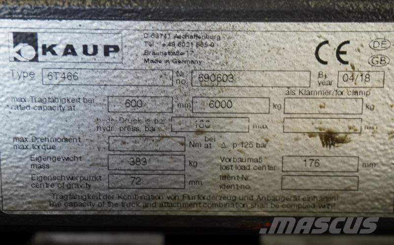 Kaup 6T466 Otros componentes