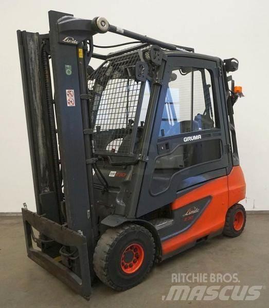 Linde E 30 387 Carretillas de horquilla eléctrica