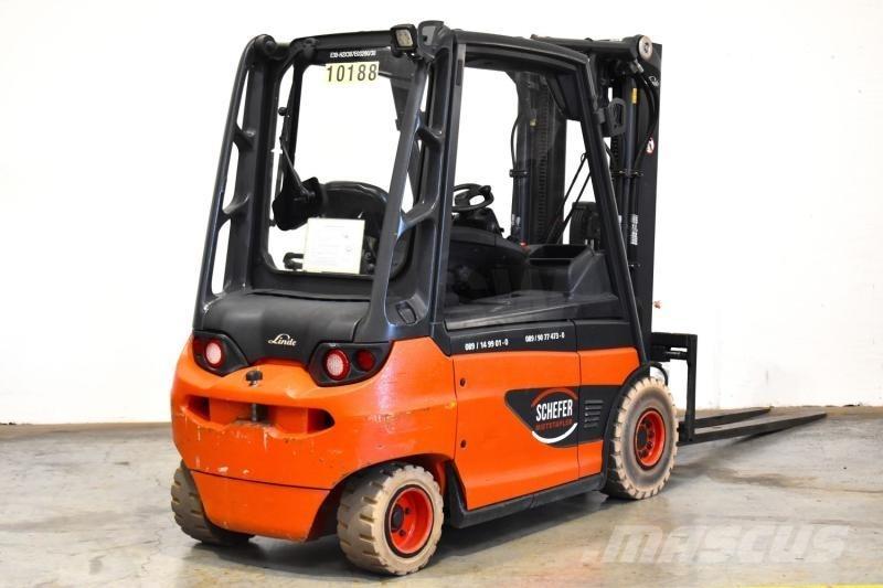 Linde E 30 387 Carretillas de horquilla eléctrica