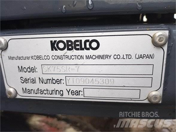 Kobelco SK75SR-7 Excavadoras de cadenas