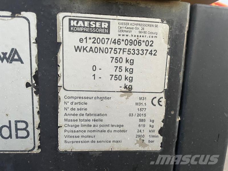 Kaeser M31 Generadores diesel
