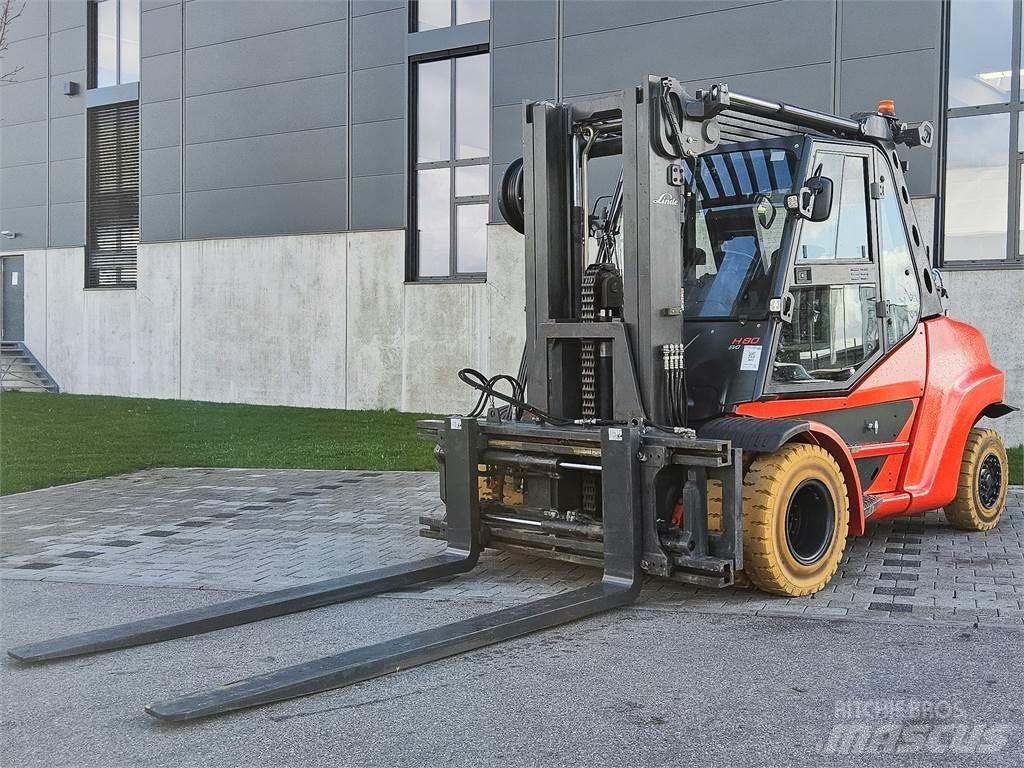Linde H 80T-03/900 Carretillas LPG