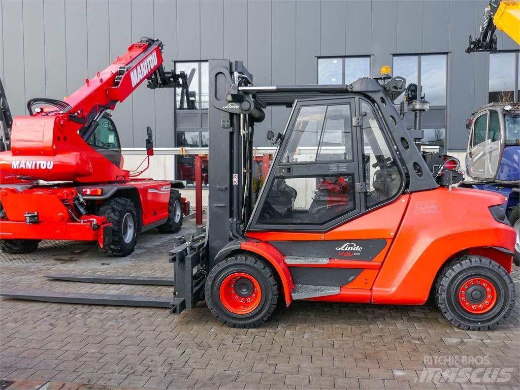 Linde H 80T/900/396 Carretillas LPG