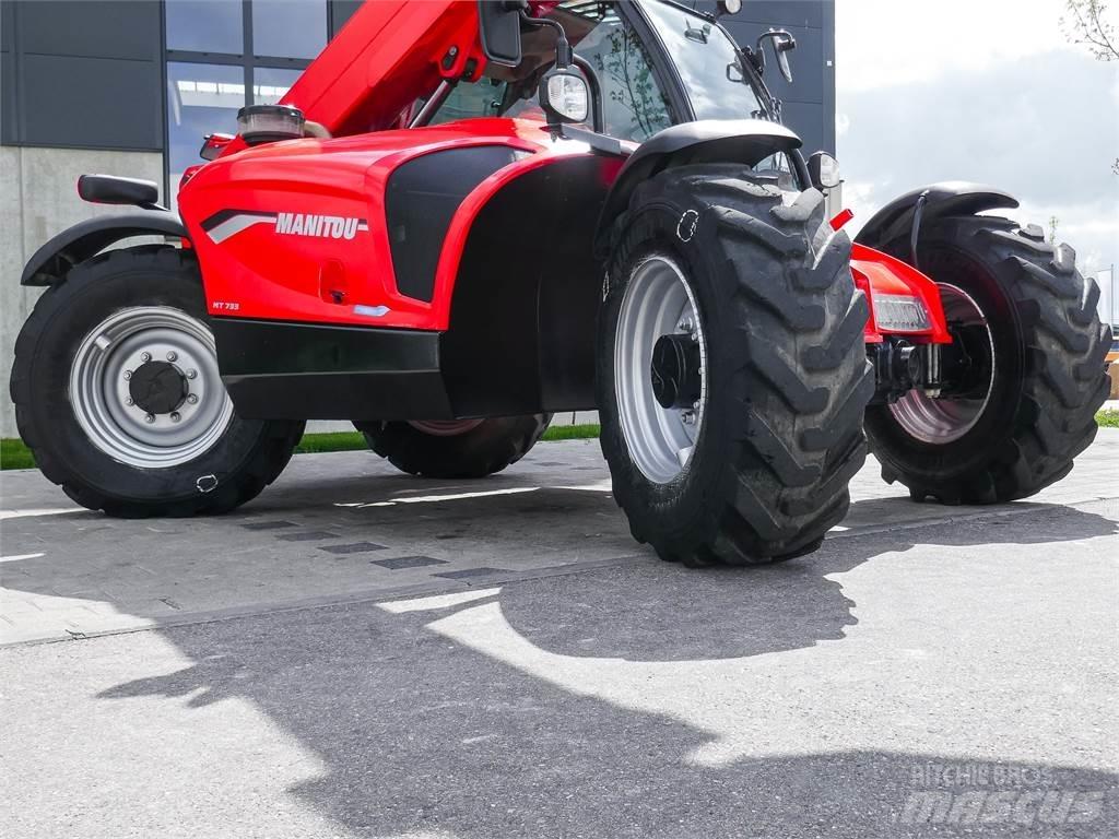 Manitou MT 733 Carretillas telescópicas