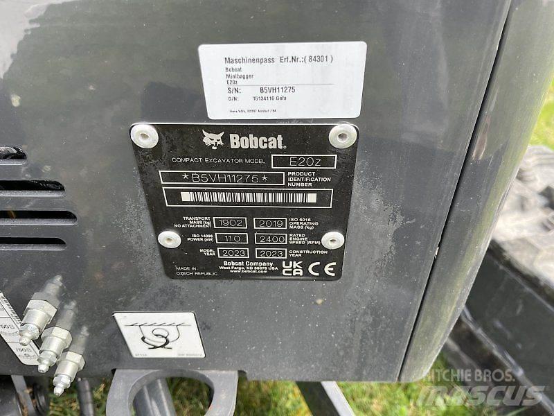 Bobcat E 20z Mini excavadoras < 7t