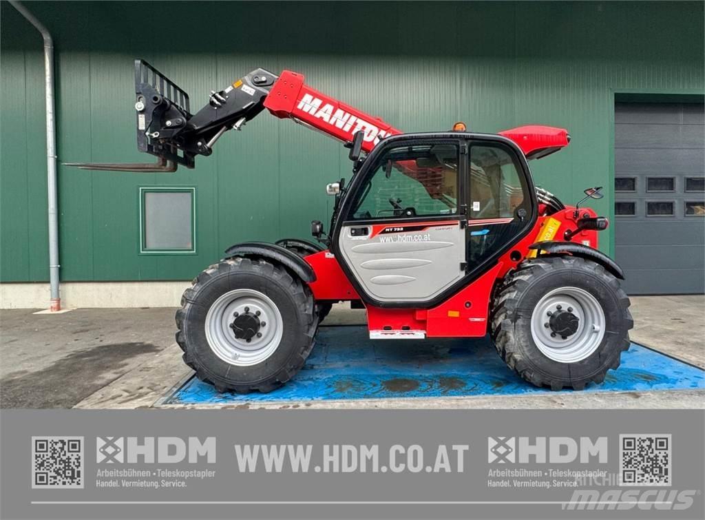 Manitou MT733 Easy Carretillas telescópicas