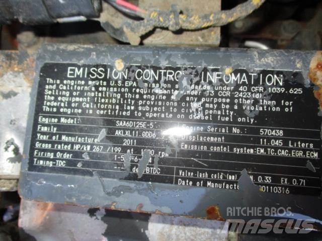 Komatsu SAA6D125E-5 Motores