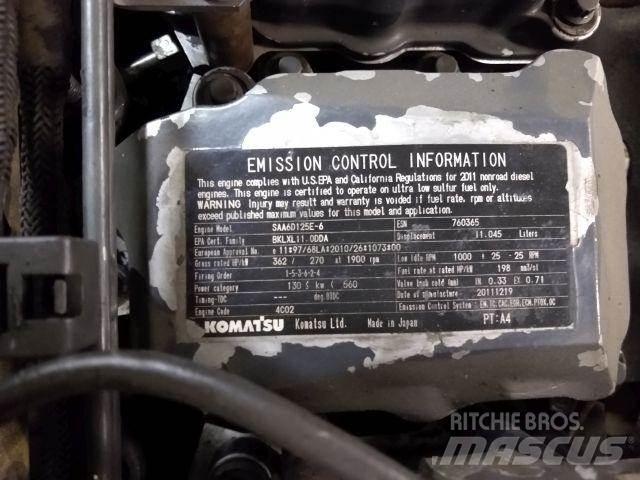 Komatsu SAA6D125E-6 Motores