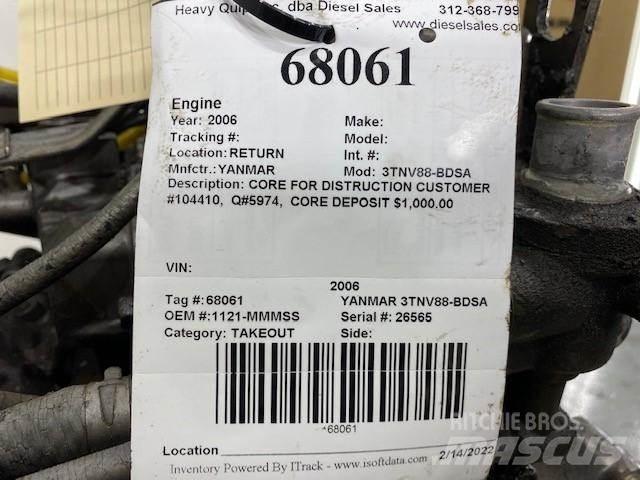 Yanmar 3TNV88-BDSA Motores