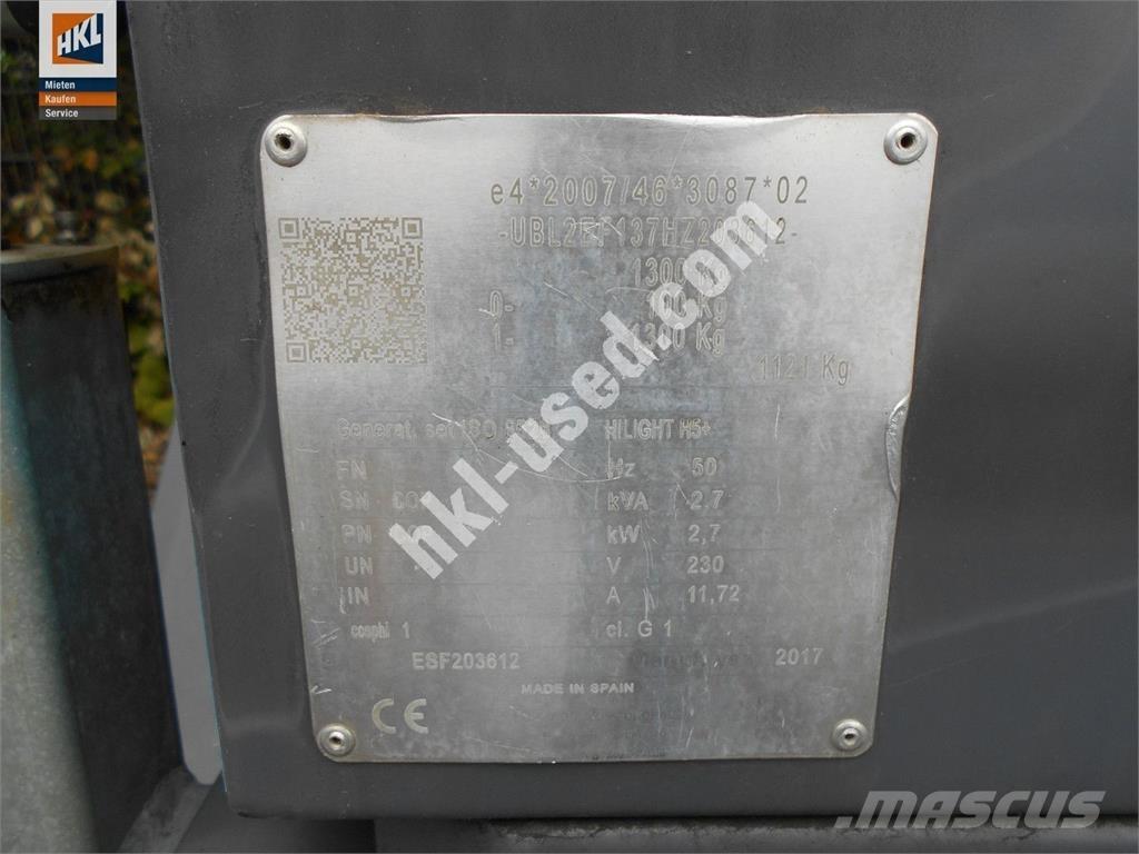 Atlas Copco HILIGHT H5+ Generadores de luz