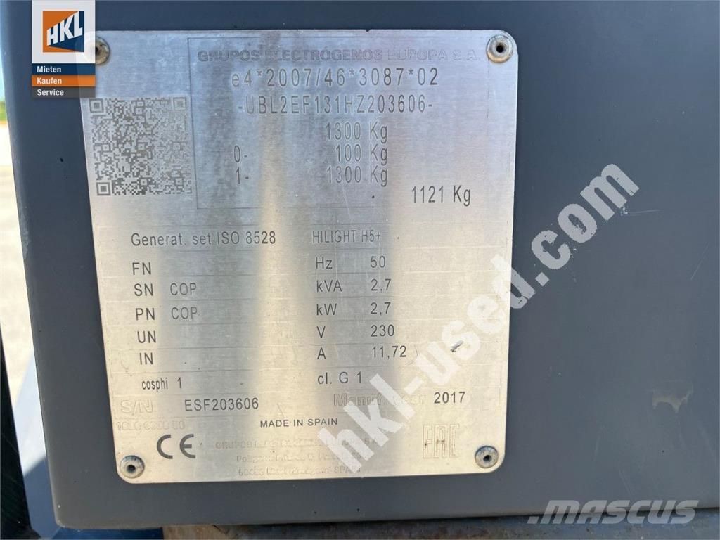 Atlas Copco HILIGHT V5+ Generadores de luz