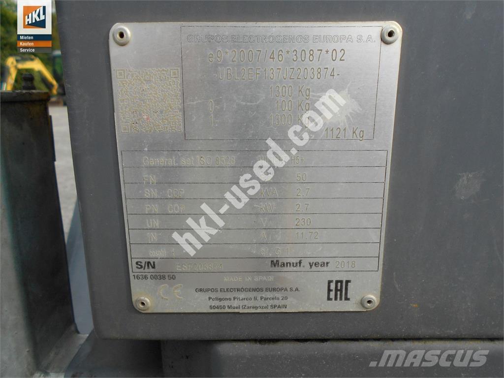 Atlas Copco HILIGHT V5+ Generadores de luz