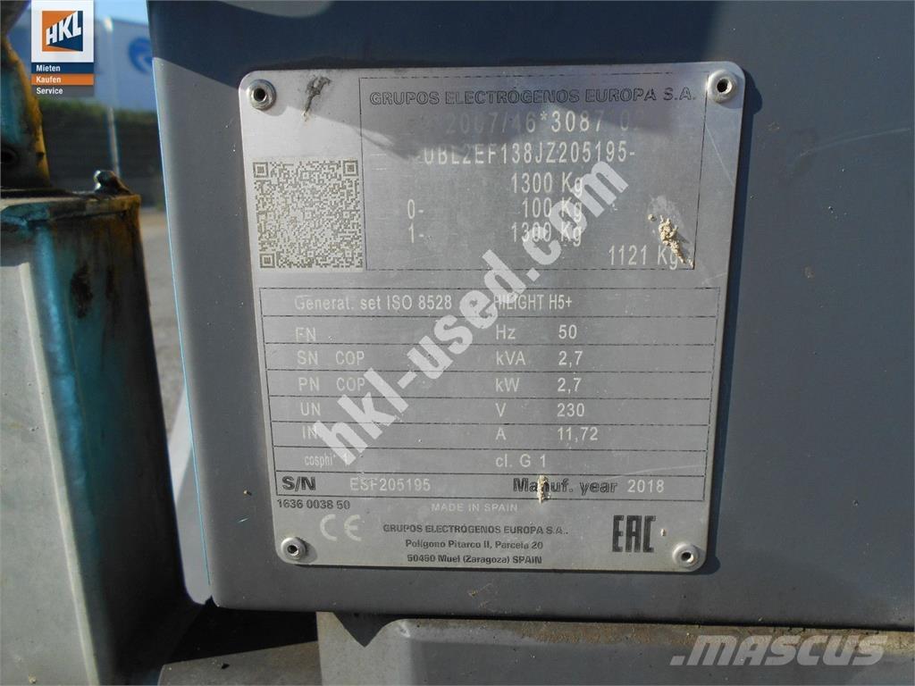 Atlas Copco HILIGHT V5+ Generadores de luz