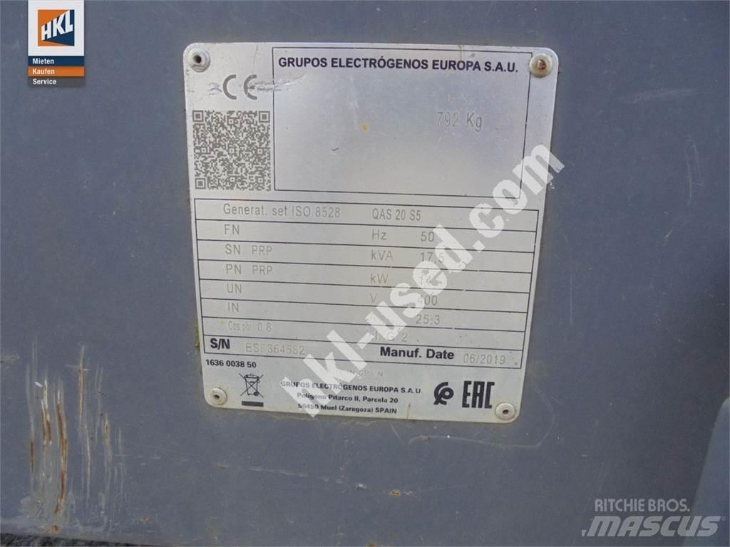 Atlas Copco QAS 20 Otros generadores