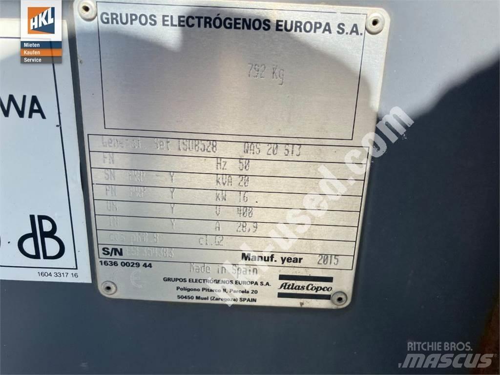 Atlas Copco QAS20 KDS Generadores de luz