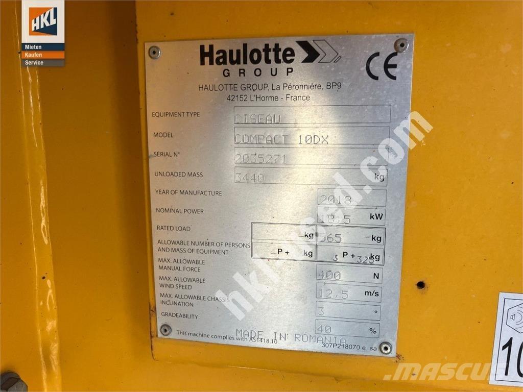 Haulotte COMPACT 10 DX Construcción - Otros