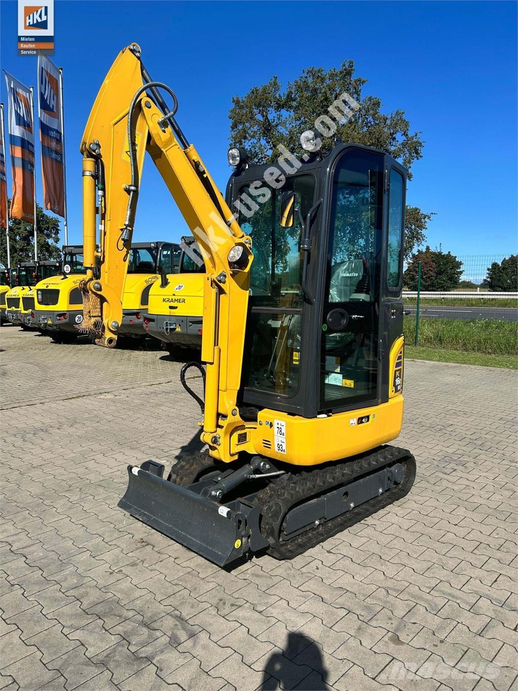 Komatsu PC 16 R-3HS Mini excavadoras < 7t