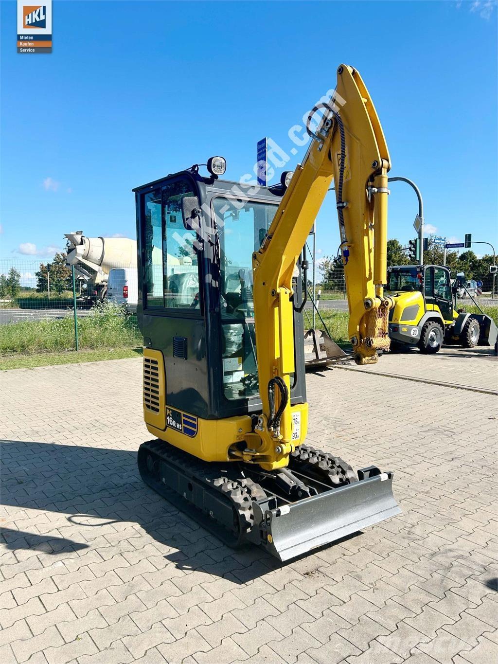 Komatsu PC 16 R-3HS Mini excavadoras < 7t