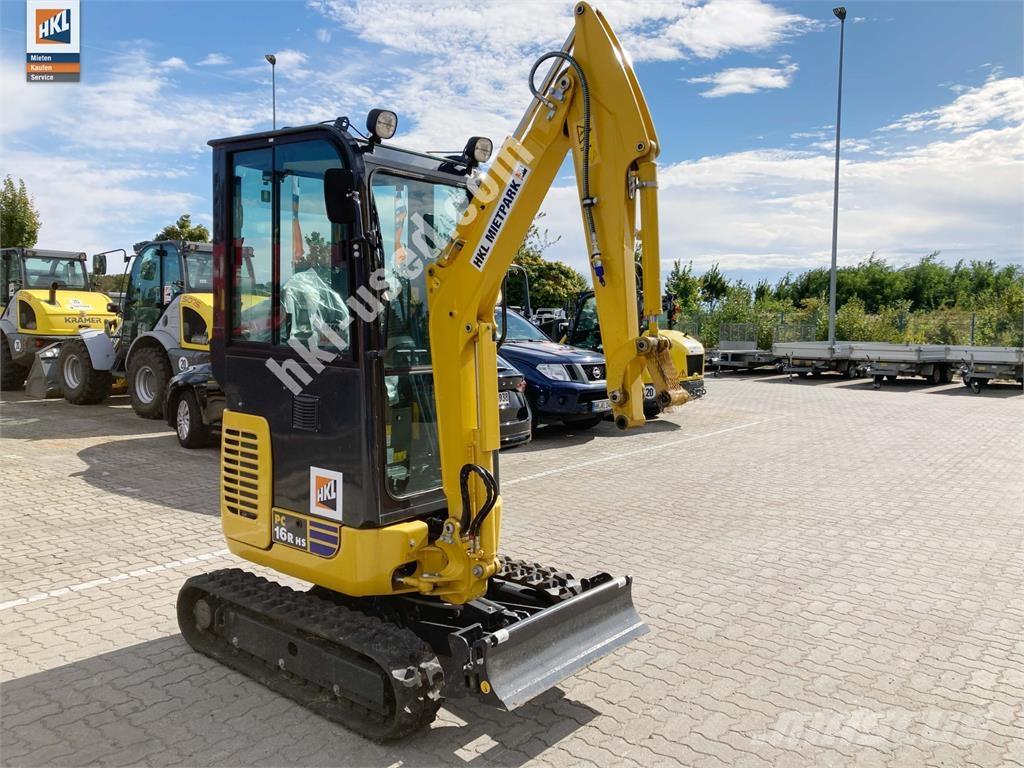 Komatsu PC 16 R-3HS Mini excavadoras < 7t