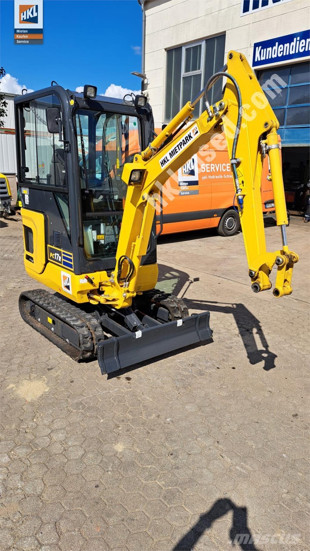 Komatsu PC 17 R-5 Mini excavadoras < 7t