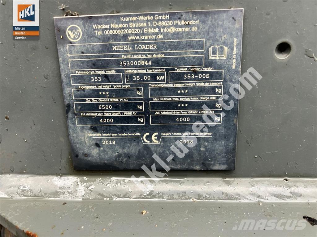 Kramer 5075 Cargadoras sobre ruedas