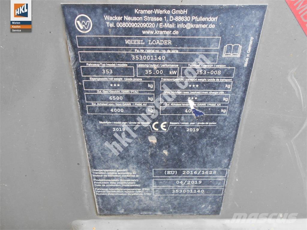 Kramer 5075 Cargadoras sobre ruedas