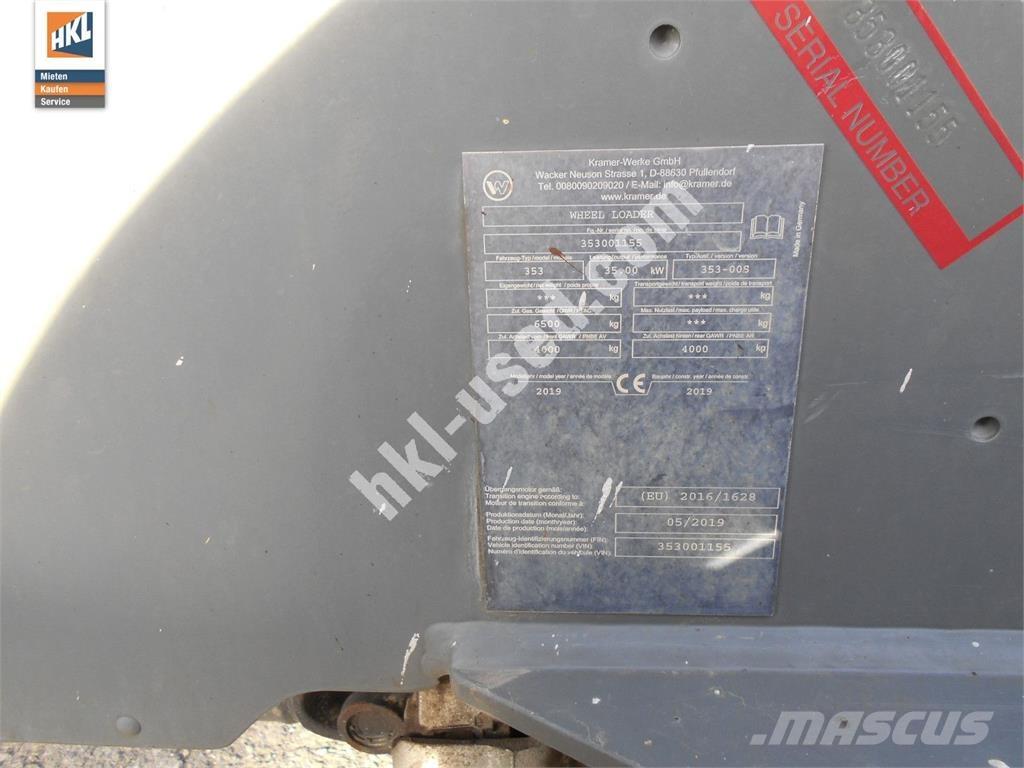 Kramer 5075 Cargadoras sobre ruedas