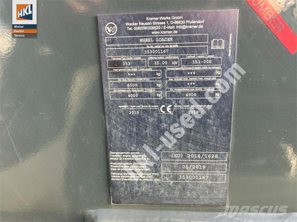 Kramer 5075 Cargadoras sobre ruedas