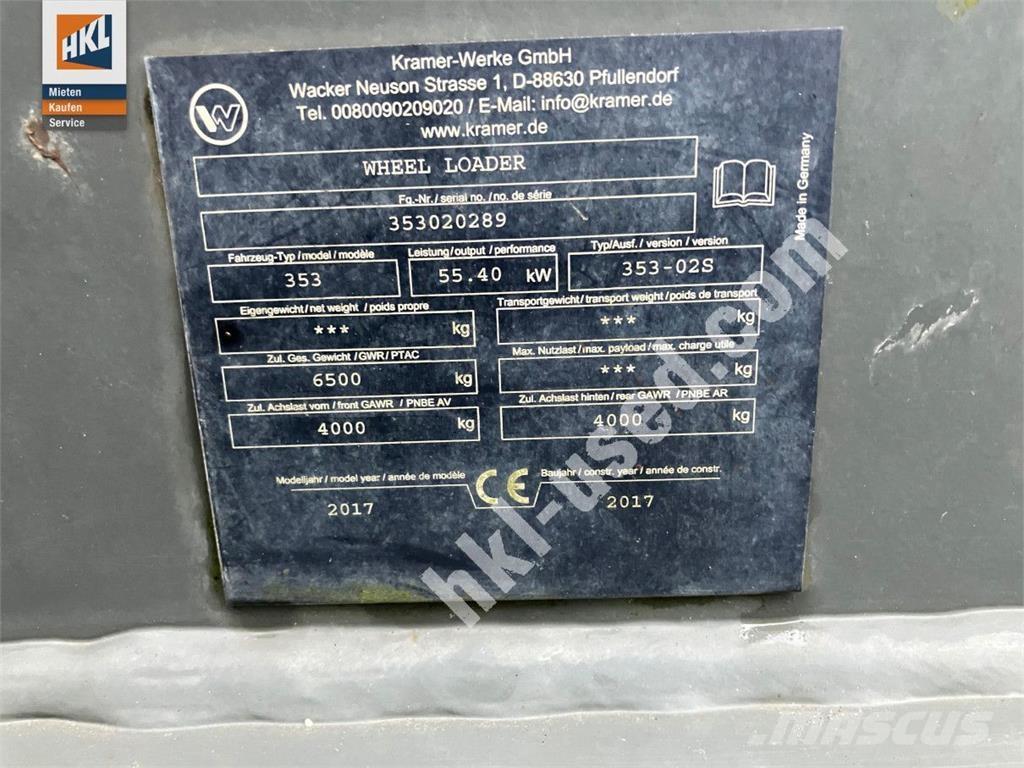 Kramer 5095 Cargadoras sobre ruedas